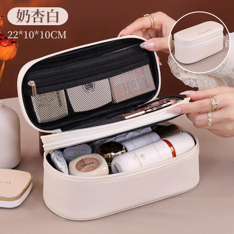 Double Layer Large Makeup Organizer