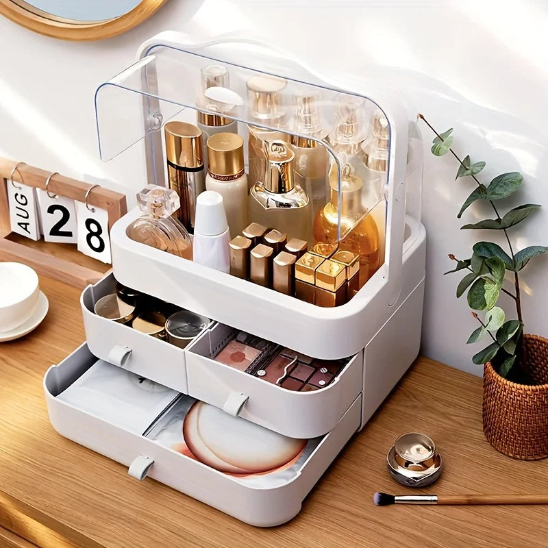 Countertop Cosmetic Organizer with Drawer