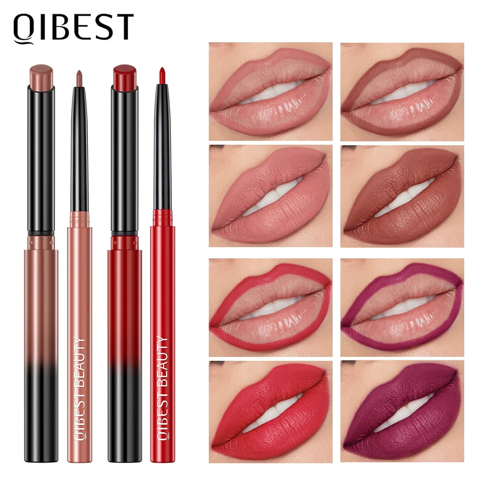 QIBEST Matte Lip Liner Pencil