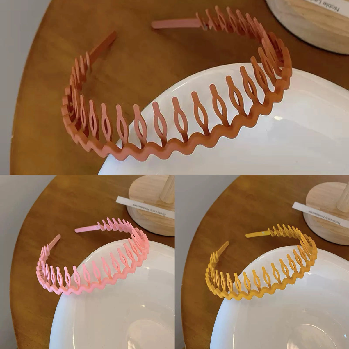 Wave Hairband Non-Slip Comb