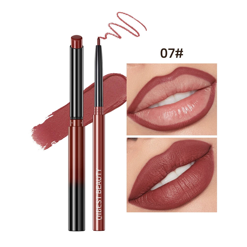 QIBEST Matte Lip Liner Pencil