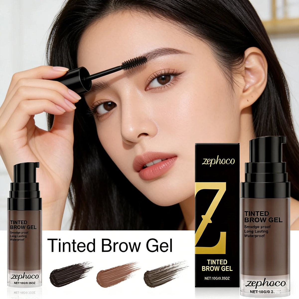 Long-Lasting Brow Tint Gel