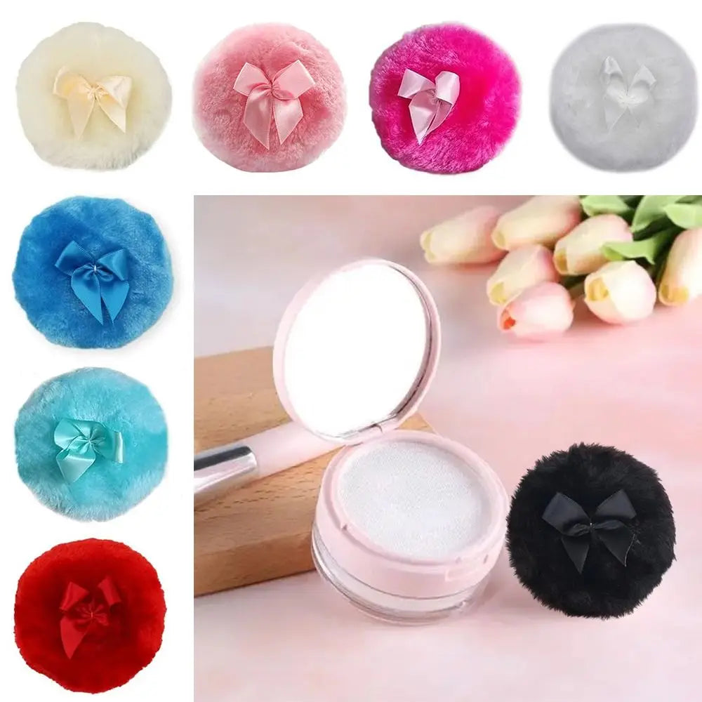 Velour Reusable Face Powder Puff