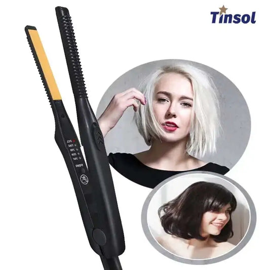 Mini Ceramic Straightener Curling Iron