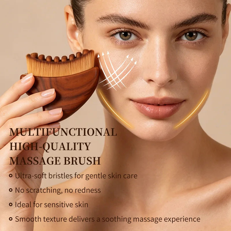 Lymphatic Gua Sha Face Brush