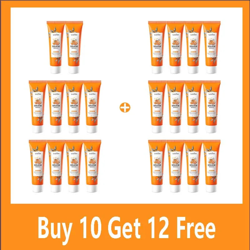 Orange Exfoliating Peeling Gel Scrub