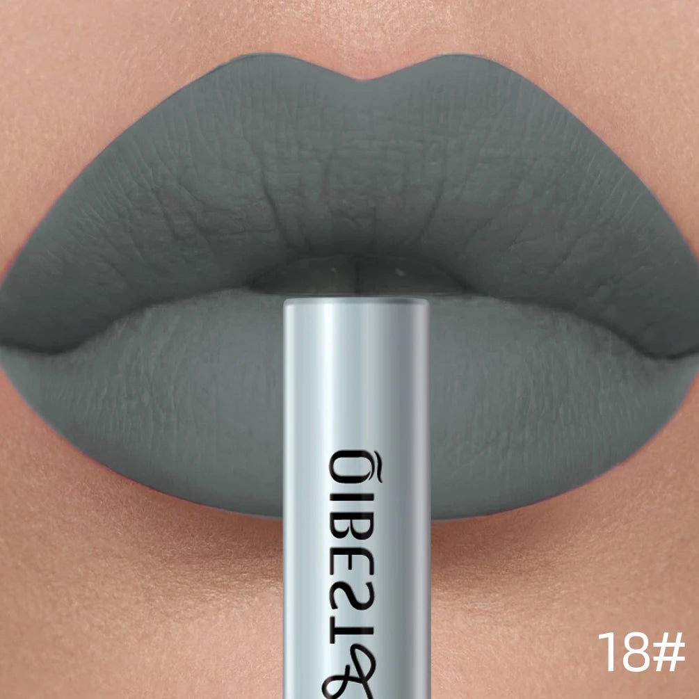 QIBEST Red Matte Lip Gloss