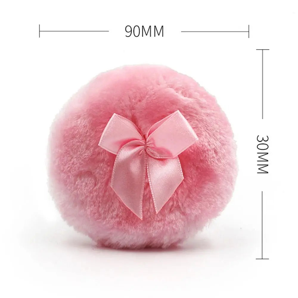 Velour Reusable Face Powder Puff