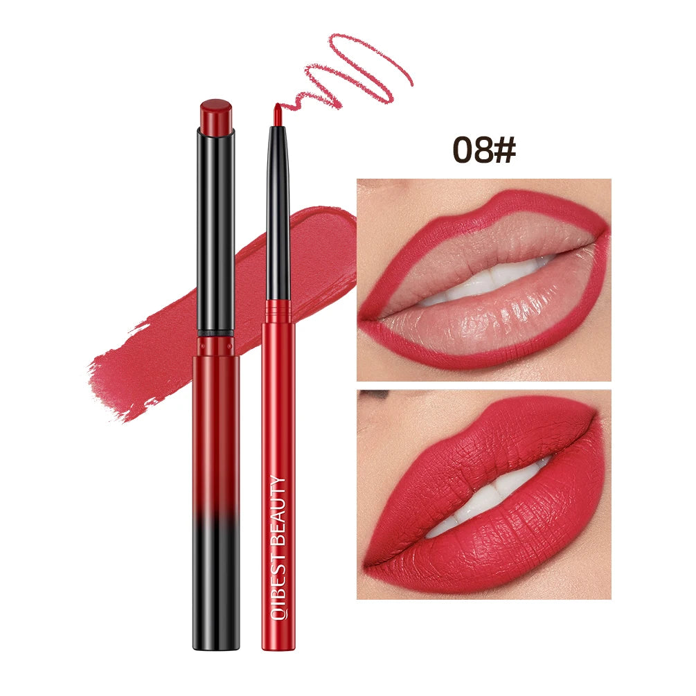 QIBEST Matte Lip Liner Pencil