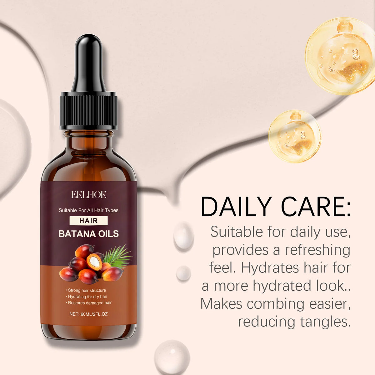 EELHOE Pure Batana Hair Oil