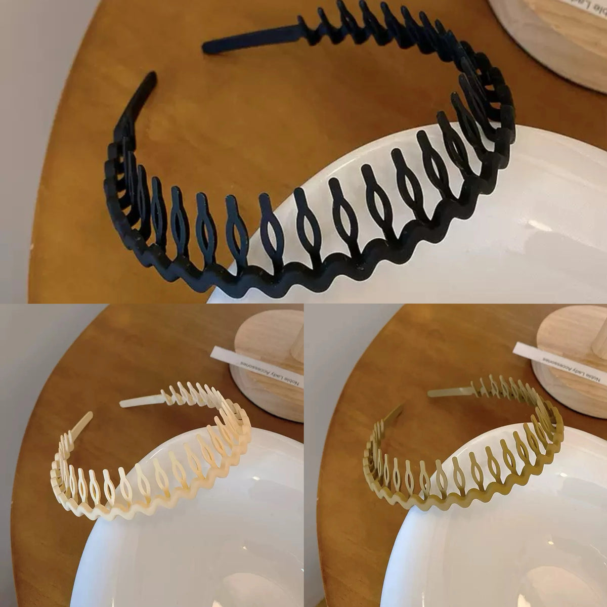 Wave Hairband Non-Slip Comb