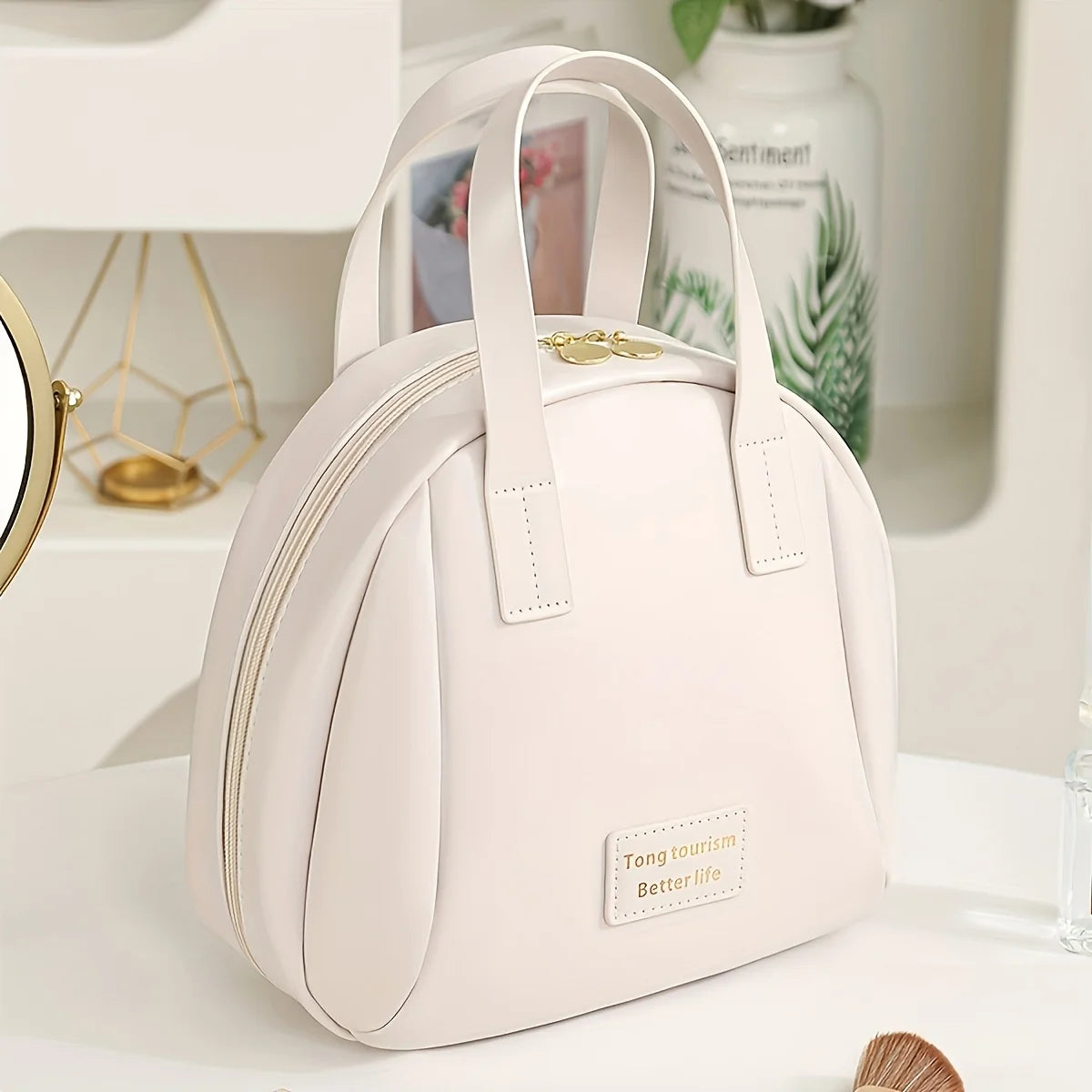 PU Business Travel Makeup Bag