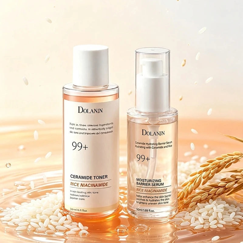 Rice Niacinamide Ceramide Skincare Set