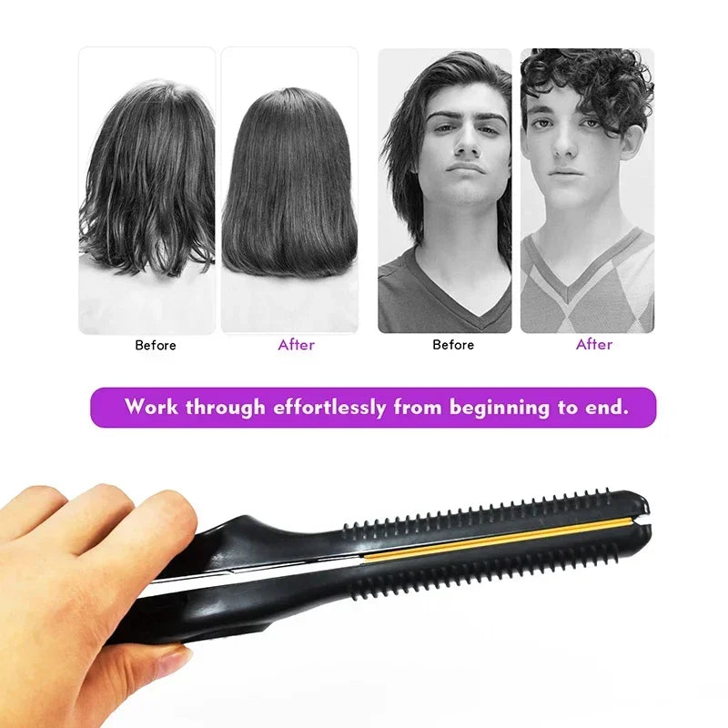 Mini Ceramic Straightener Curling Iron
