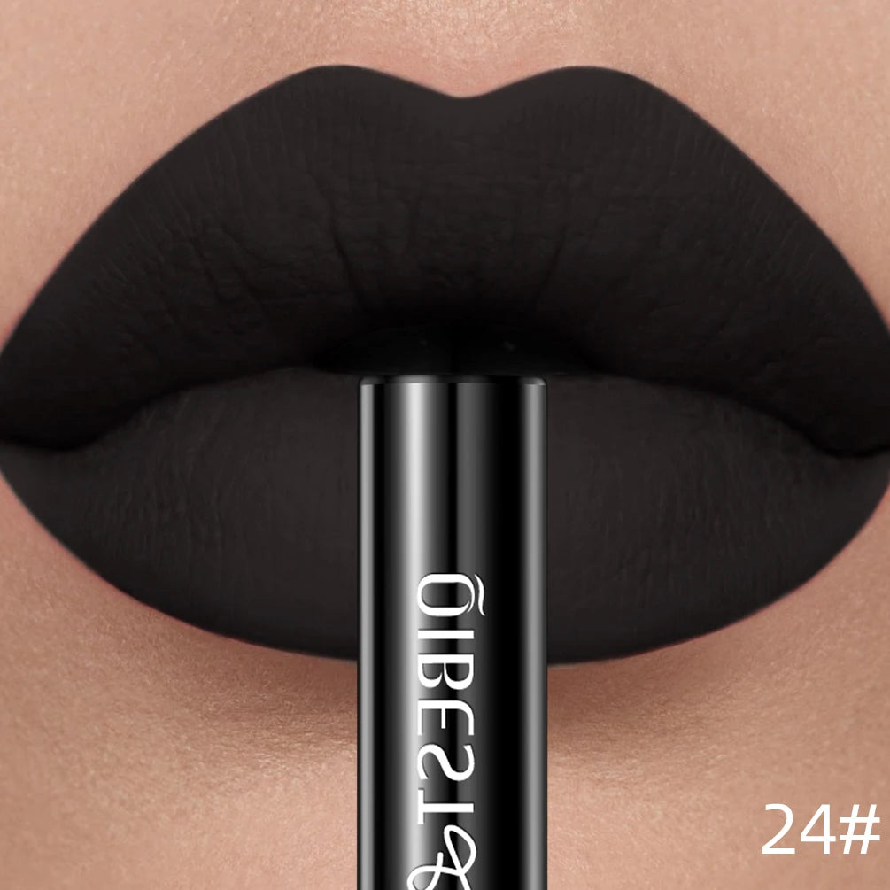 QIBEST Red Matte Lip Gloss