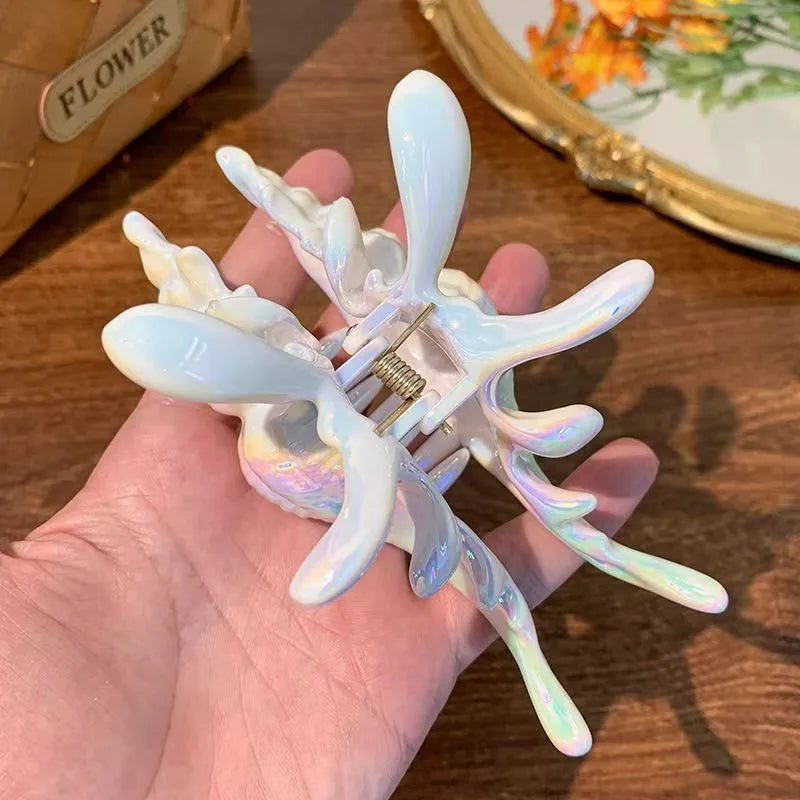Conch Shell Mermaid Claw Clip