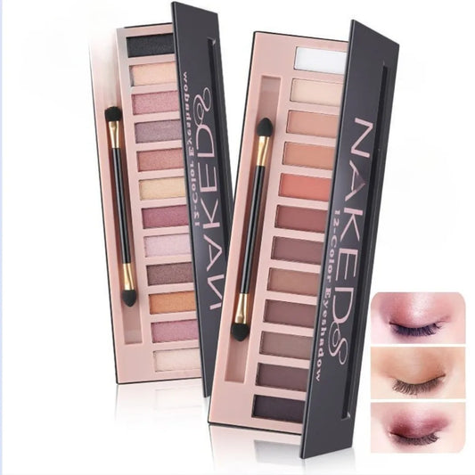 12-Color Matte Eyeshadow Palette
