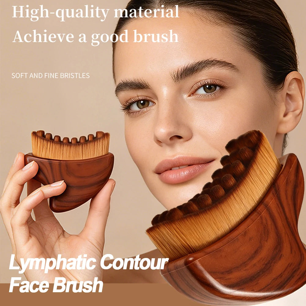 Lymphatic Gua Sha Face Brush