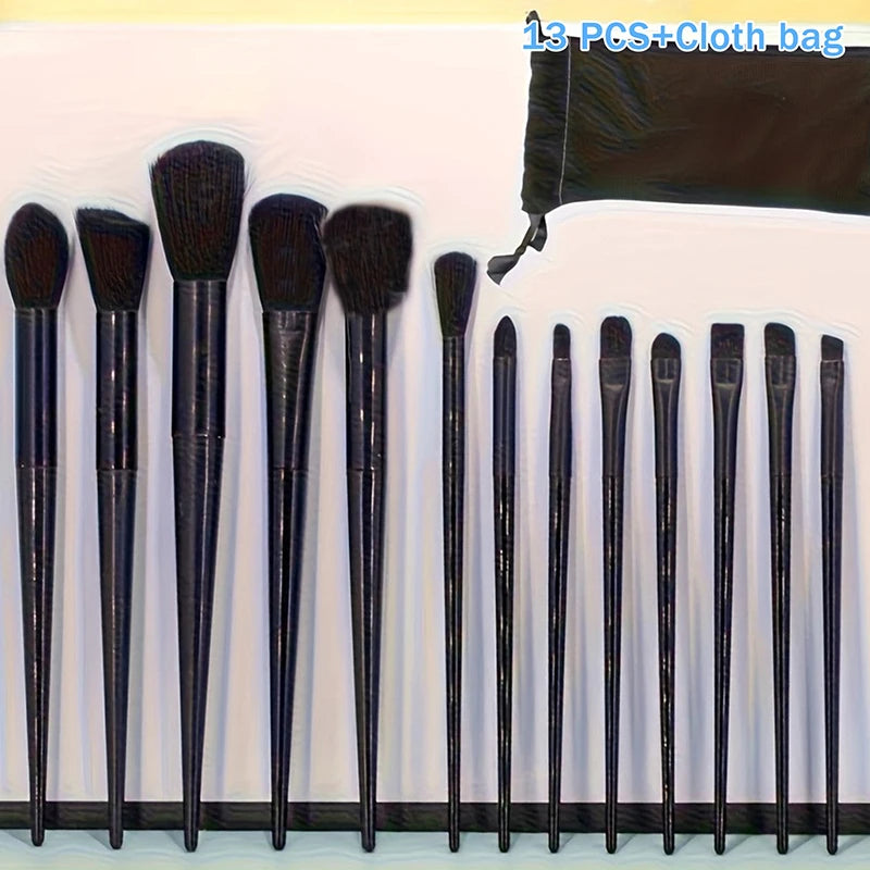 8/13Pc Fluffy Eyeshadow Brush Set