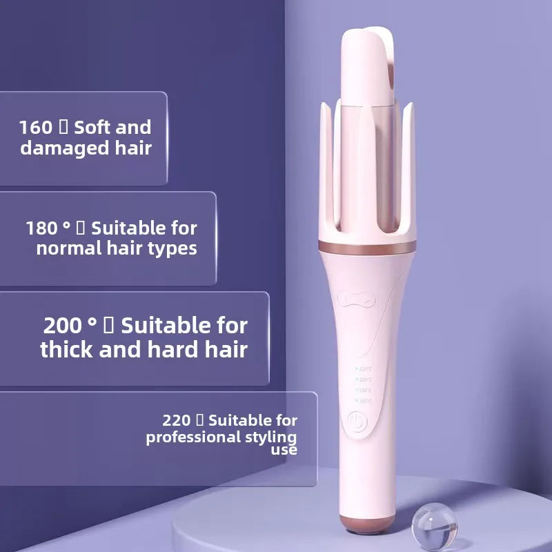 Anti-Tangle Ionic Curling Wand