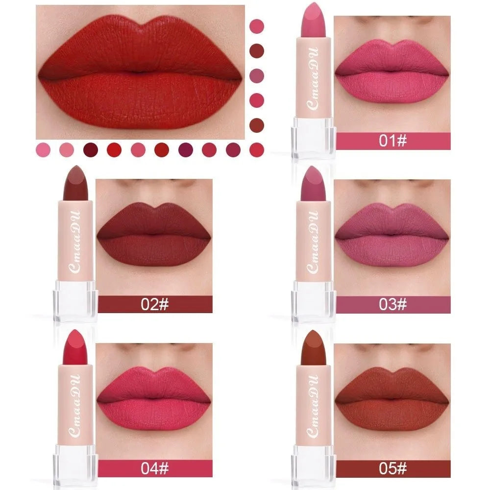 15-Color Matte Lipstick Set