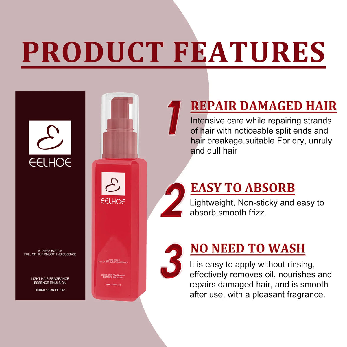 EELHOE Anti-Frizz Hair Growth Essence