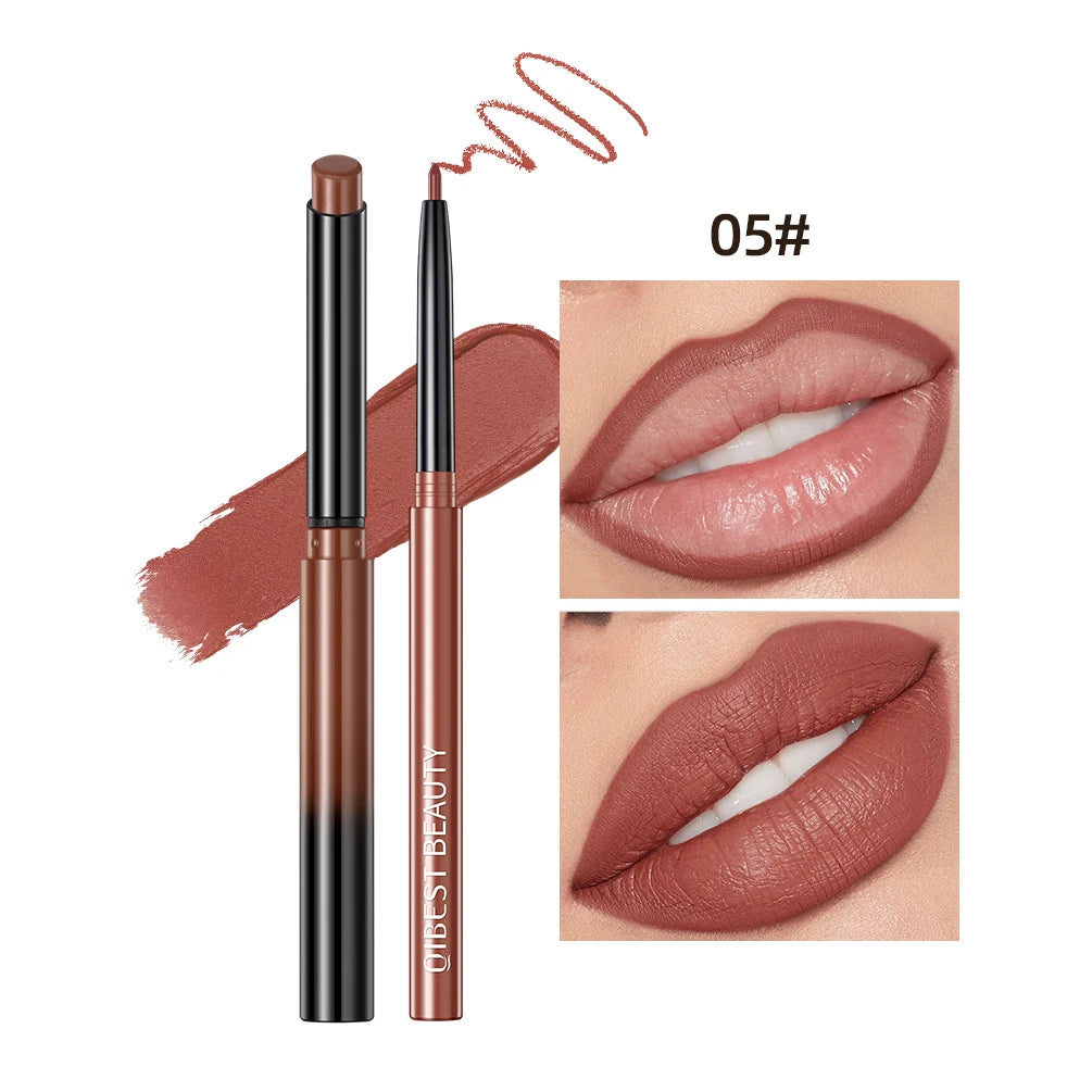 QIBEST Matte Lip Liner Pencil