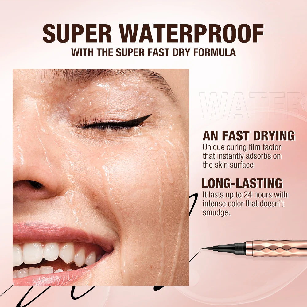 O.TWO.O Waterproof Black Eyeliner