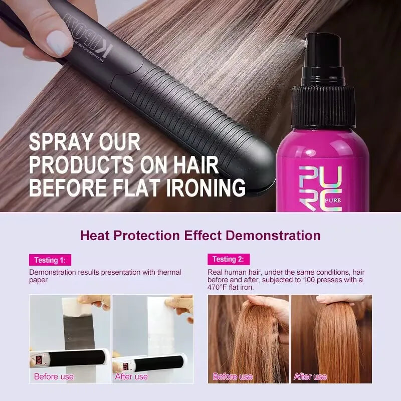 PURC Coconut Heat Protectant Spray