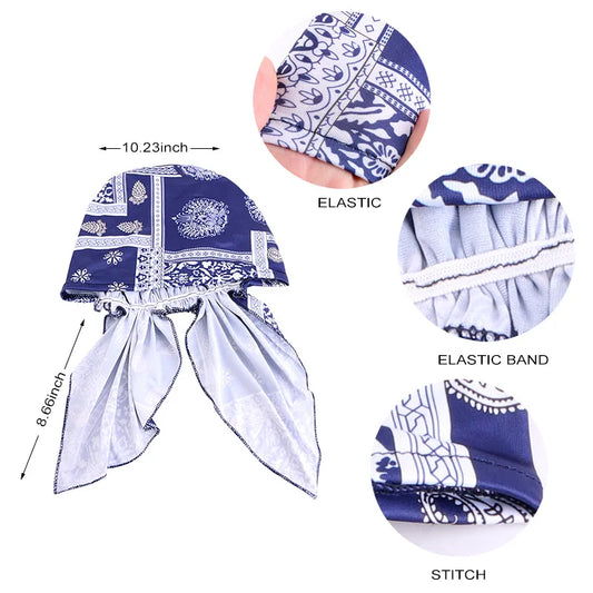 Muslim Pre-Tied Turban Chemo Cap