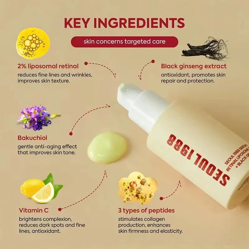Korean Retinol Ginseng Face Serum