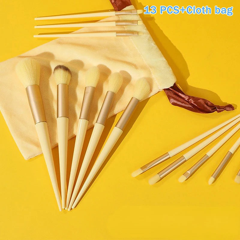 8/13Pc Fluffy Eyeshadow Brush Set