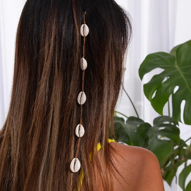 Boho Shell Bead Hair Extension