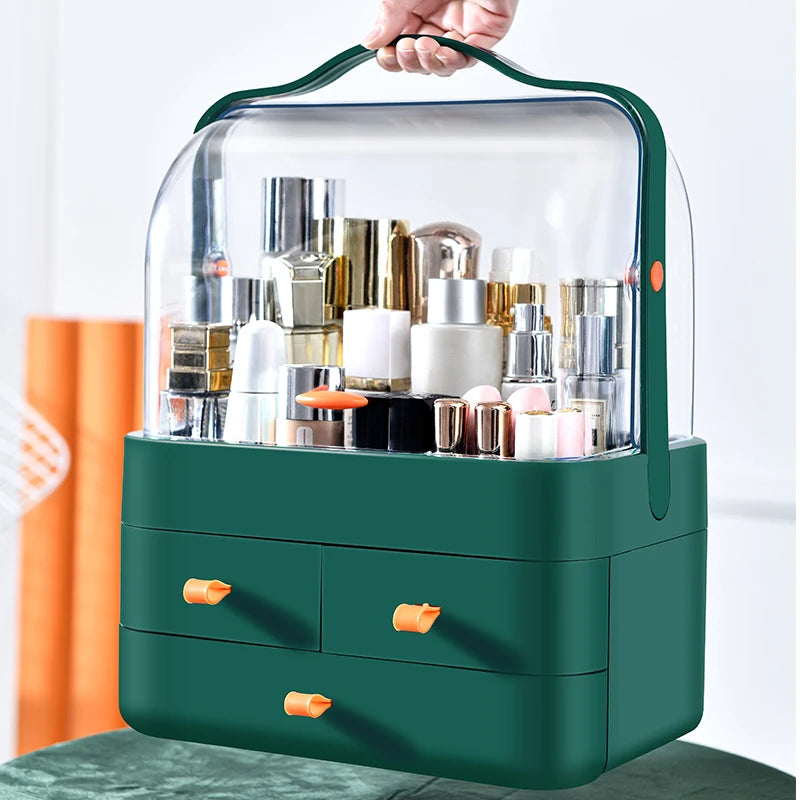 Desktop Makeup Organizer with Drawer