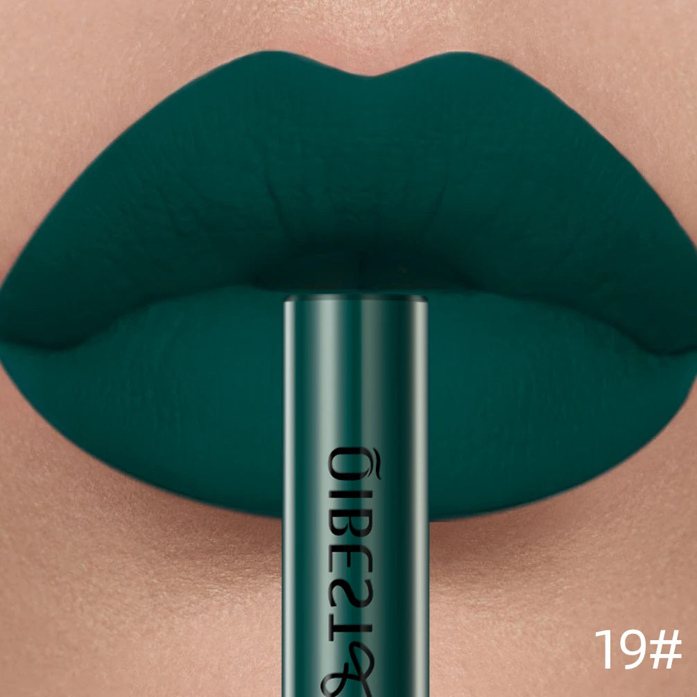 QIBEST Red Matte Lip Gloss