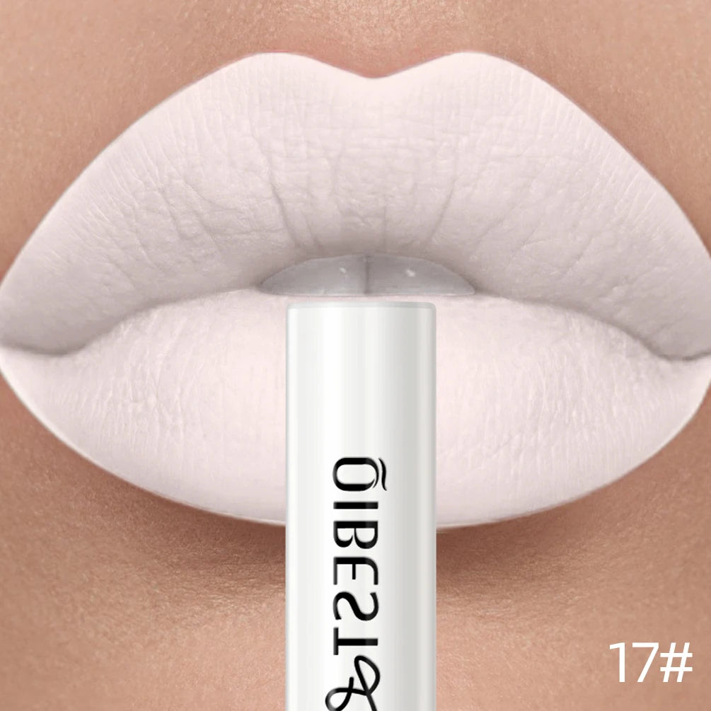 QIBEST Red Matte Lip Gloss