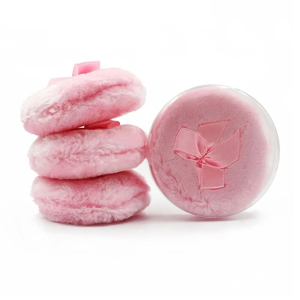 Velour Reusable Face Powder Puff