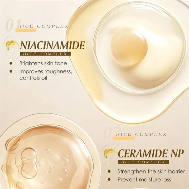 Rice Niacinamide Ceramide Skincare Set