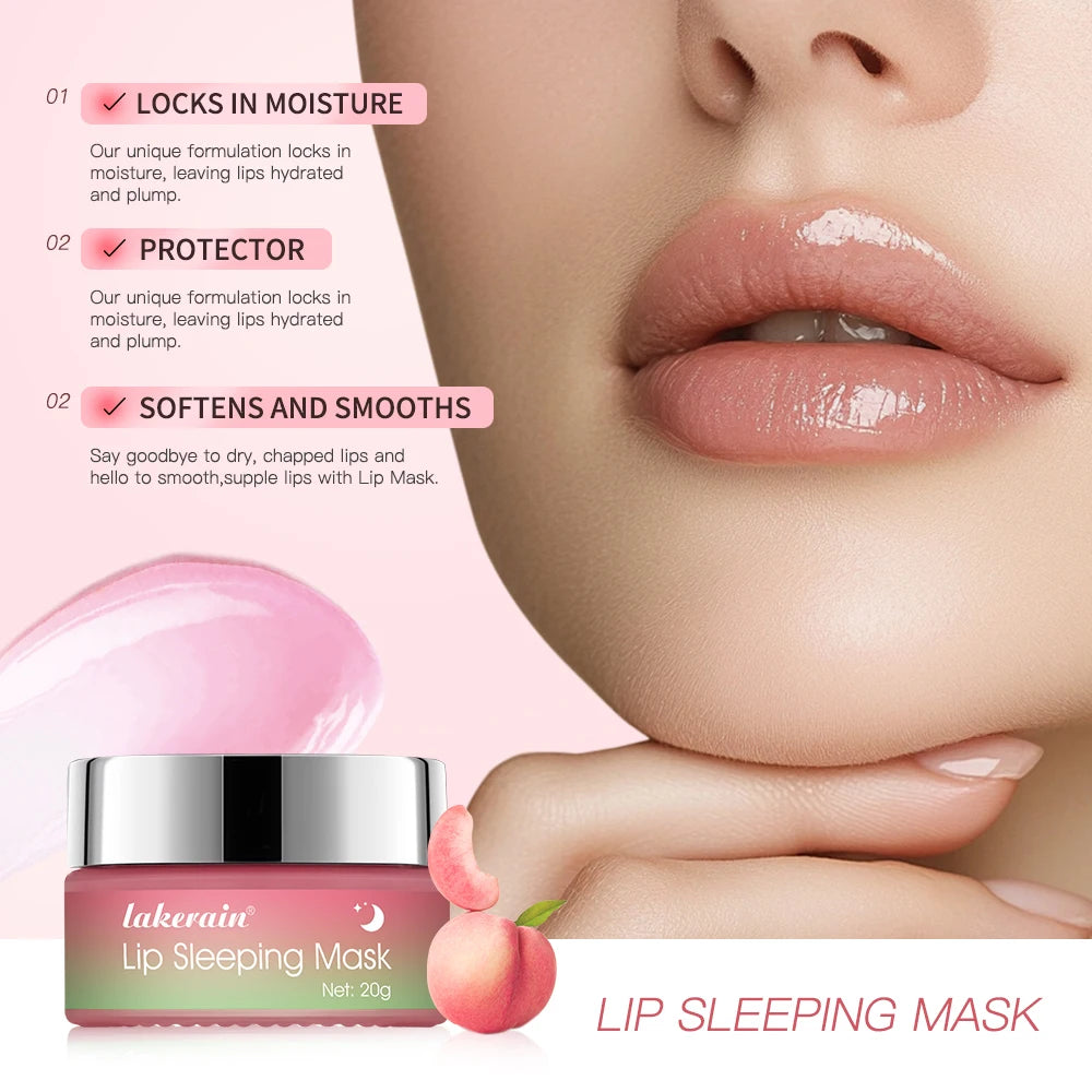 Peach Jelly Lip Sleep Mask