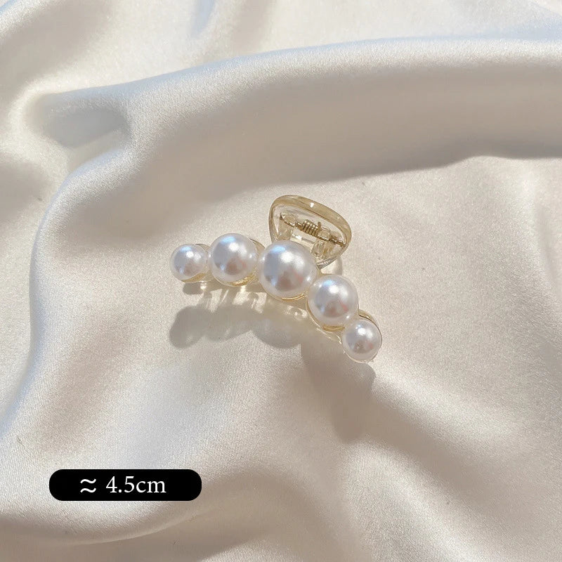 Big Pearl Claw Hair Clip