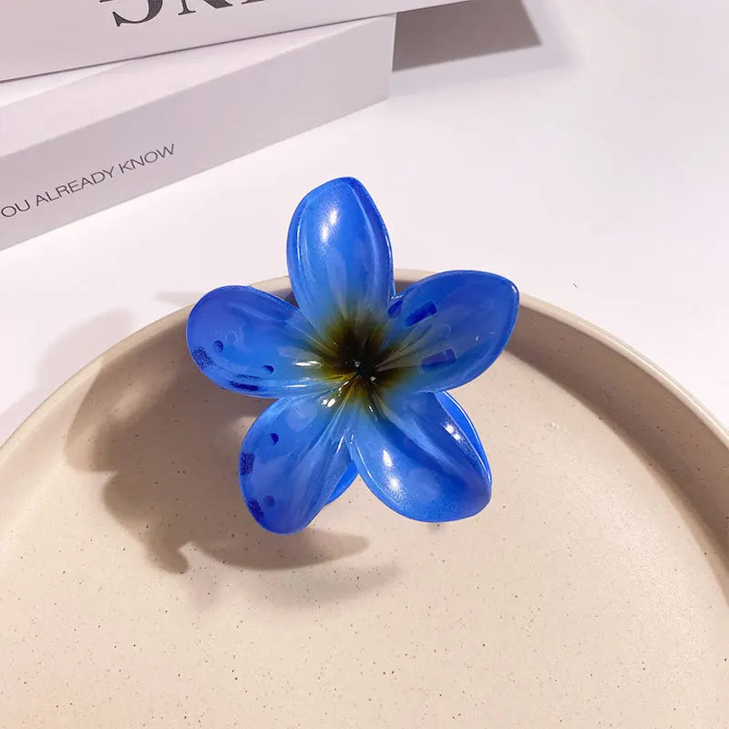 Egg Flower Beach Hair Clips