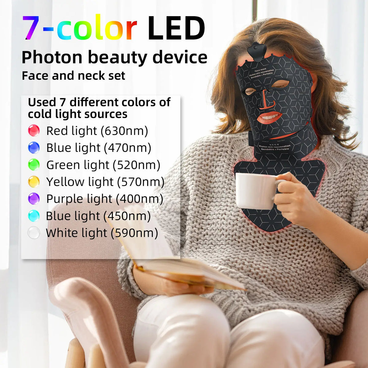Red Light LED Face Mask
