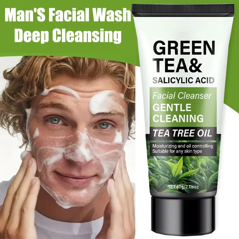 Men's Green Tea Facial Wash