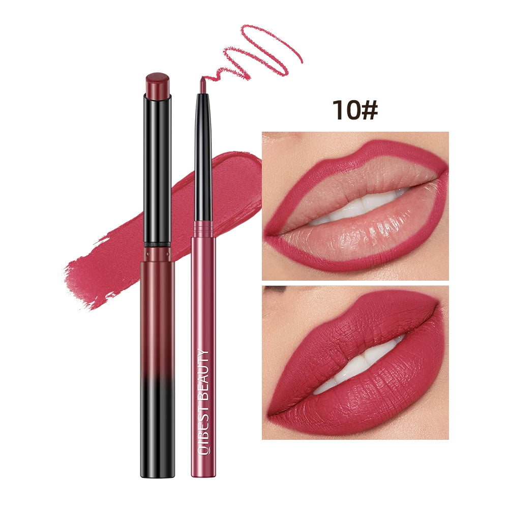 QIBEST Matte Lip Liner Pencil