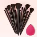 13Pc Foundation Eyeshadow Brush Set
