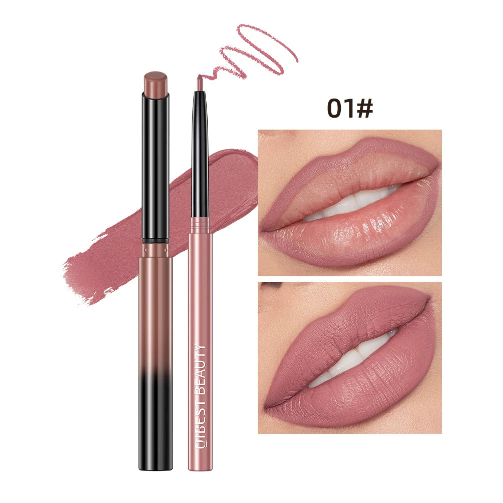 QIBEST Matte Lip Liner Pencil