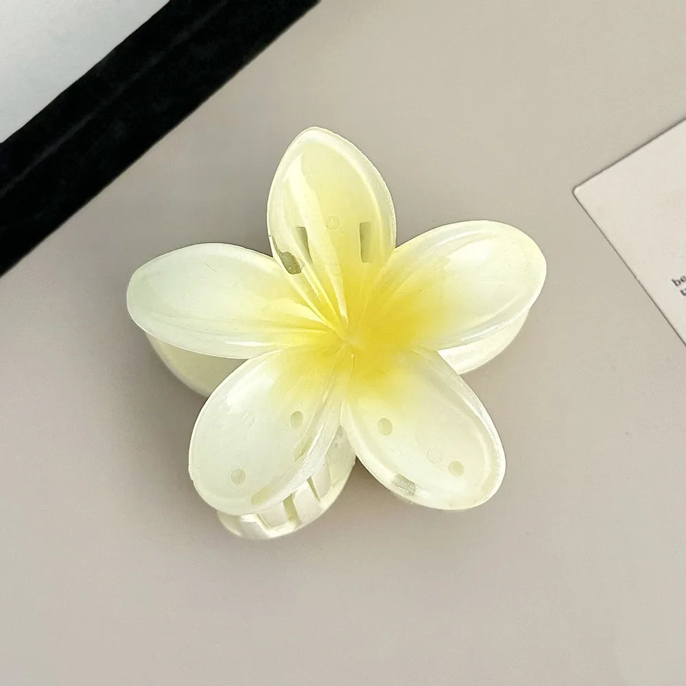 Egg Flower Beach Hair Clips