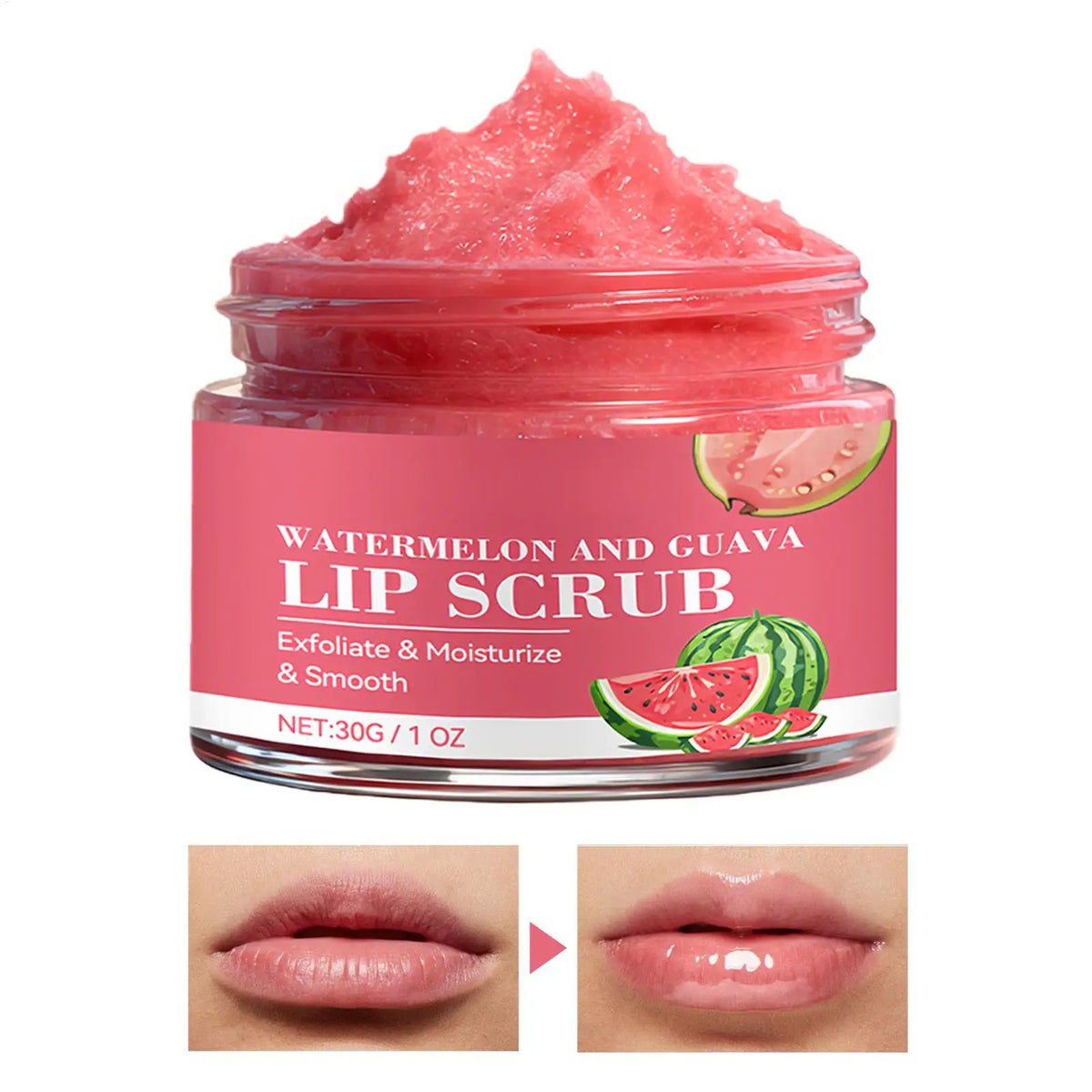 Watermelon Guava Lip Scrub