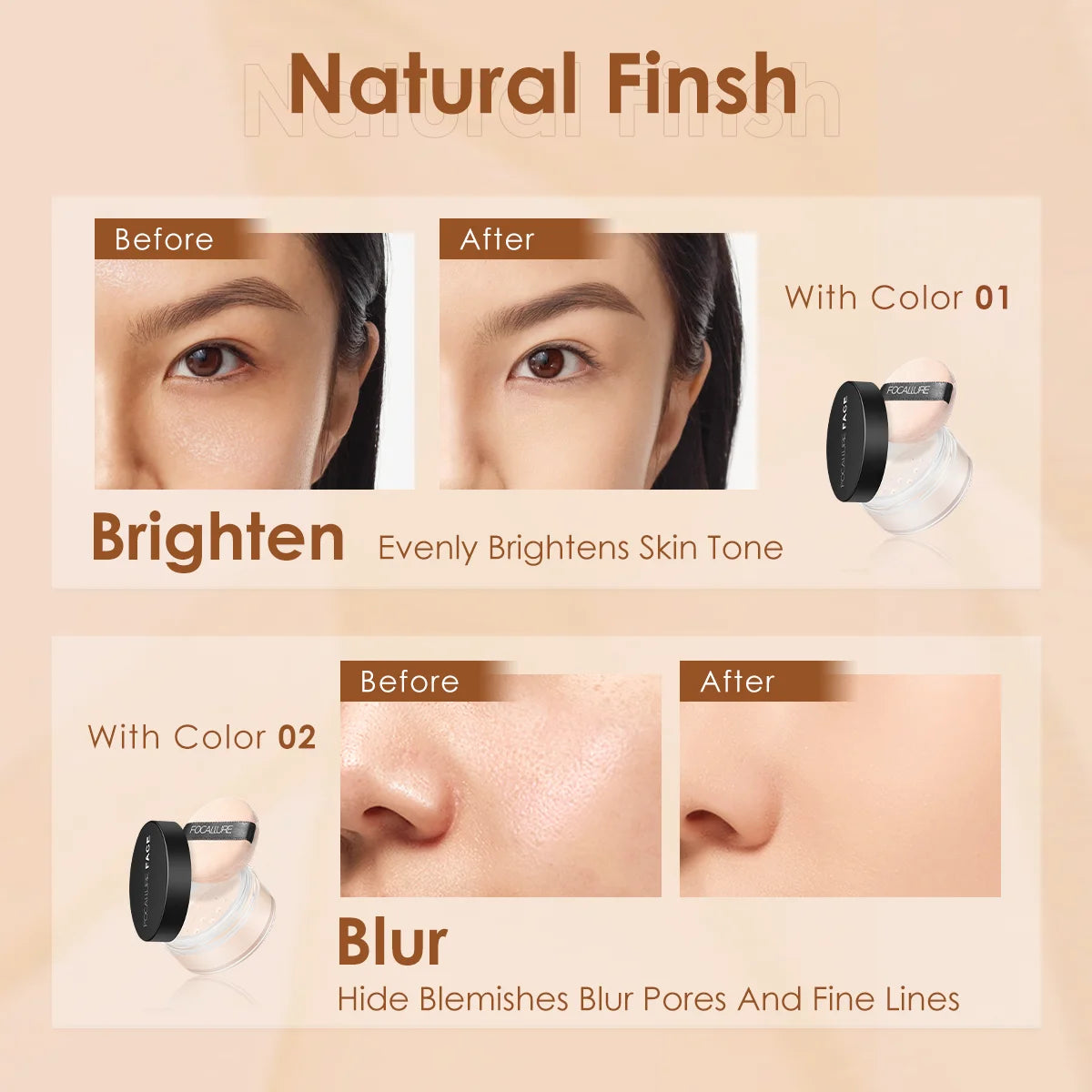 Focallure Translucent Setting Powder