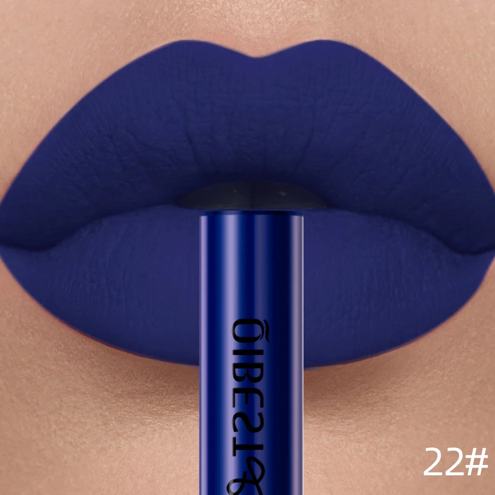 QIBEST Red Matte Lip Gloss